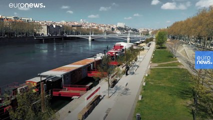 شاهد: الهدوء يخيم على مدينة ليون الفرنسية