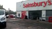 Shocking damage to Sainsbury's in Sea Road, Sunderland on Friday, March 27