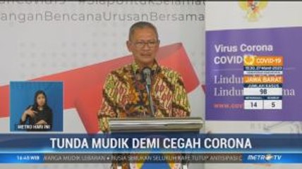 Pemerintah Minta Masyarakat Tunda Mudik Demi Cegah Covid-19