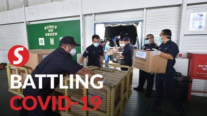 Sarawak police receive PPE for frontliners