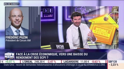 Frédéric Puzin (Corum AM) : Face à la crise éonomique, vers une baisse du rendement des SCPI ? - 27/03