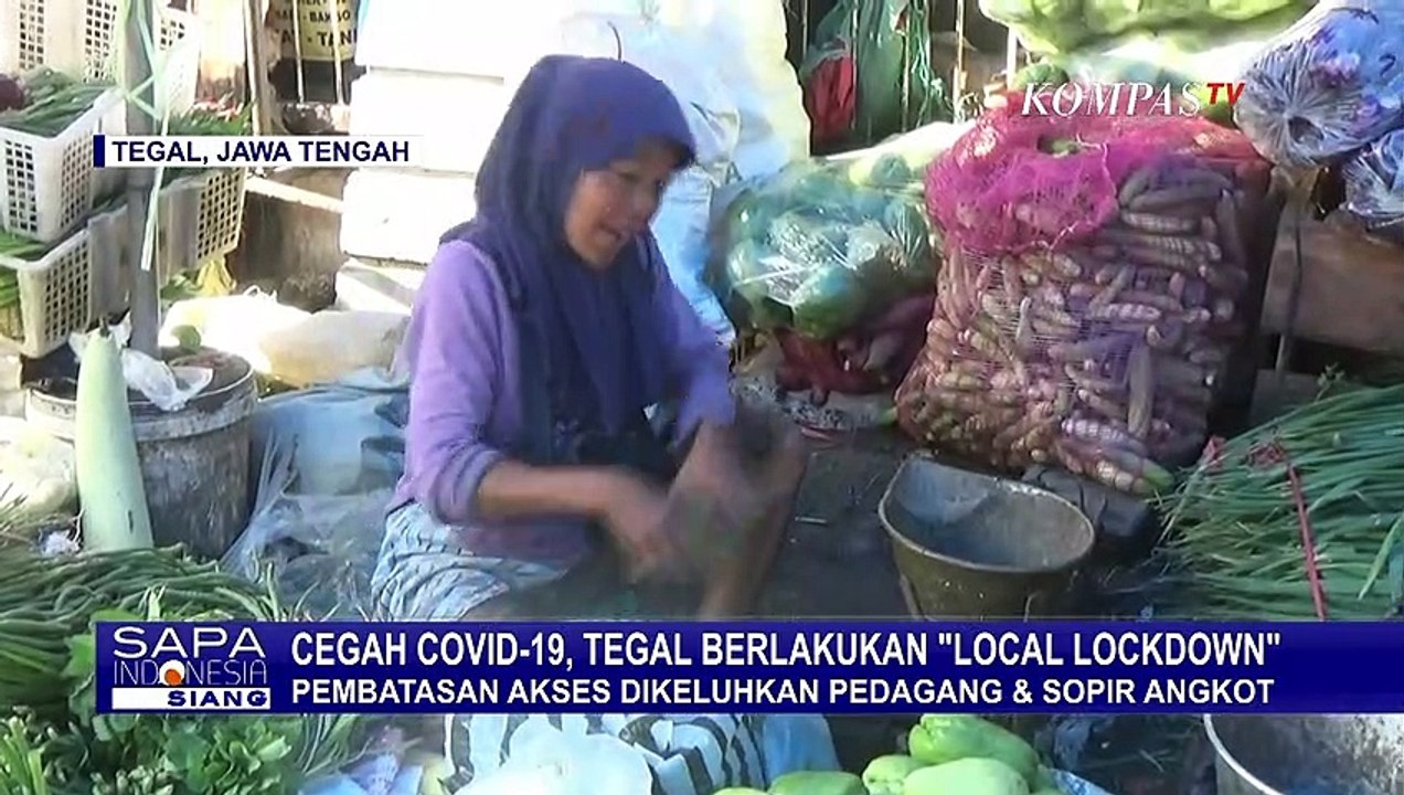 Kota Tegal Lakukan Local Lockdown, Warga Mengeluh