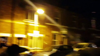 Residents in Albert Street in Warwick clap for NHS staff