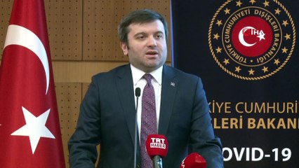 Dışişleri Bakan Yardımcısı Kıran’dan korona virüs açıklaması