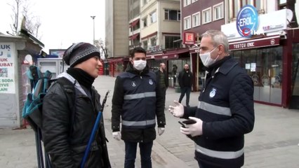 Karaköy ve Beşiktaş Sahilinde Balık Tutanları Zabıta Böyle Uyardı