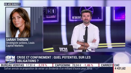 François Monnier (Investir) et Sarah Thirion (Louis Capital Markets): Crise et confinement, quel potentiel sur les obligations ? - 27/03