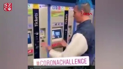 Alman rapçi sokaktaki objeleri yaladı, gözaltına alındı