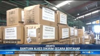 Bantuan 20 Ton Alkes Sumbangan Tiongkok Siap Disalurkan