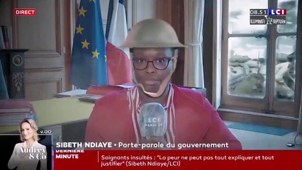 Sibeth Ndiaye est au front pour la France !