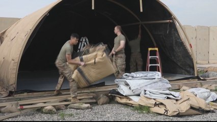 US-led coalition withdraws from Iraq airbase after rocket attacks