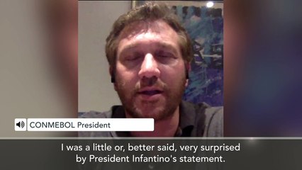 EXCLUSIVE: CONMEBOL President Dominguez criticises Infantino's tournament plans