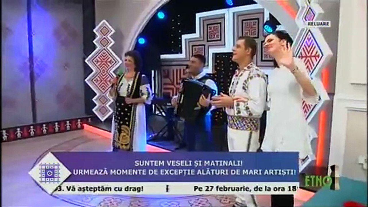 Ana Munteanu - Dimineata pe racoare (Matinali si populari - ETNO TV - 20.02.2018)