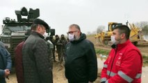 Edirne Valisi Canalp, sınırda görev yapan personele teşekkür etti - EDİRNE