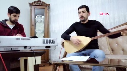 BAYBURT Bayburtlu müzisyen 'koronavirüs'e türkü besteledi