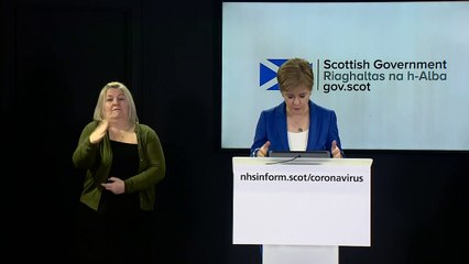 Nicola Sturgeon announces further 8 deaths in Scotland