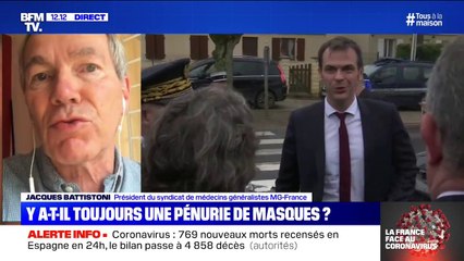 Jacques Battistoni: "Beaucoup de médecins nous signalent que si chacun pouvait confectionner un masque, on aurait un moyen de confinement supplémentaire"