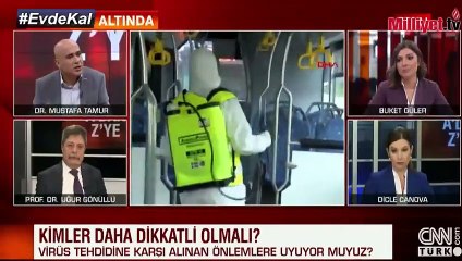 بكاء مذيعة تركية على الهواء إثر حديث طبيب عن إصابة زملائه بكورونا