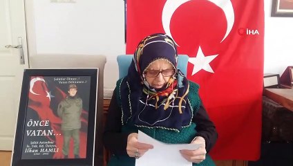 Samsunlu şehit annesinden 'Evde kal' çağrısı