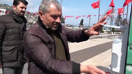 Ordu’da sokağa çıkanlar bu tünelden geçiyor