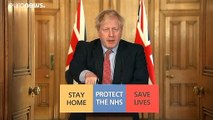 Le Premier ministre britannique Boris Johnson testé positif au coronavirus