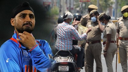 Harbhajan Singh got anger over mob beating policemen.