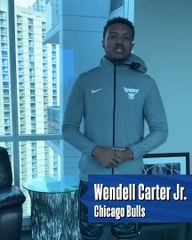 Crunches with Wendell Carter Jr.