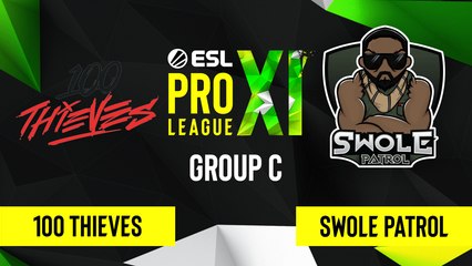 CSGO - 100 Thieves vs. Swole Patrol [Train] Map 1 - ESL Pro League Season 11 - Group C