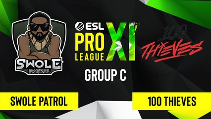 CSGO - 100 Thieves vs. Swole Patrol [Vertigo] Map 2 - ESL Pro League Season 11 - Group C