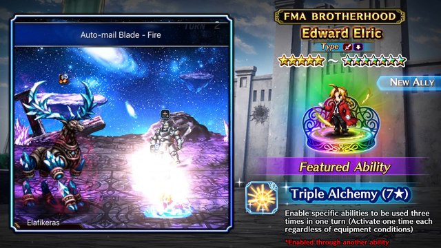 [FFBE] FULLMETAL ALCHEMIST BROTHERHOOD: Edward Elric and Alphonse Elric