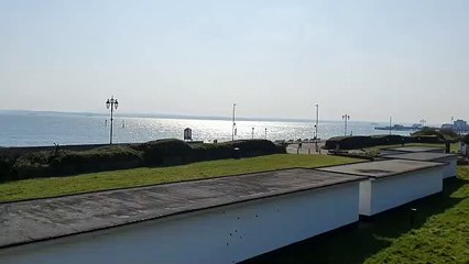 Police at Southsea seafront