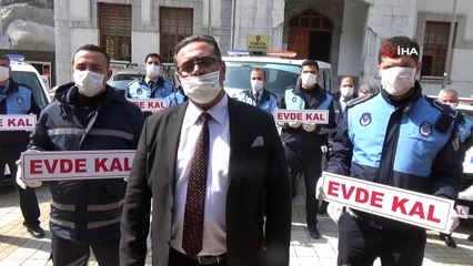 Zabıta Evde Kal Kuralına Farkındalık Getirdi