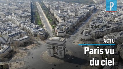 Confinement Les Images Saisissantes D Un Paris Desert Vu Du Ciel Le Parisien