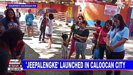 'Jeepalengke' launched in Caloocan City; Caloocan's CoVID-19 cases, PUIs and PUMs increasing