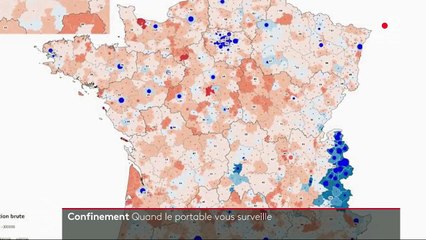 Confinement : quand le portable surveille vos déplacements
