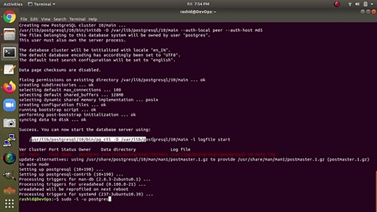 How to Install and Configure PostgreSQL v12.2 on Ubuntu 18.04, Debian and Linux Mint