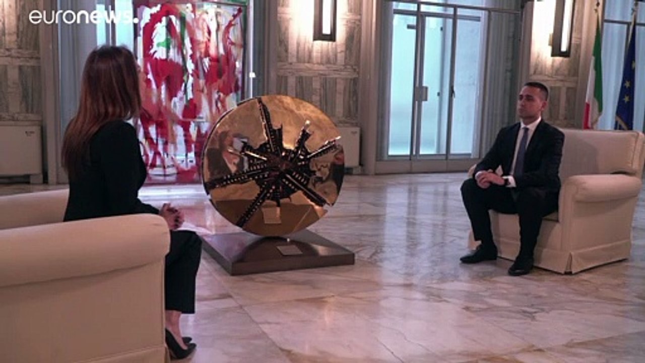 Di Maio a Euronews: "Sì a missione Irene, ma con l'emergenza non concederemo i porti"