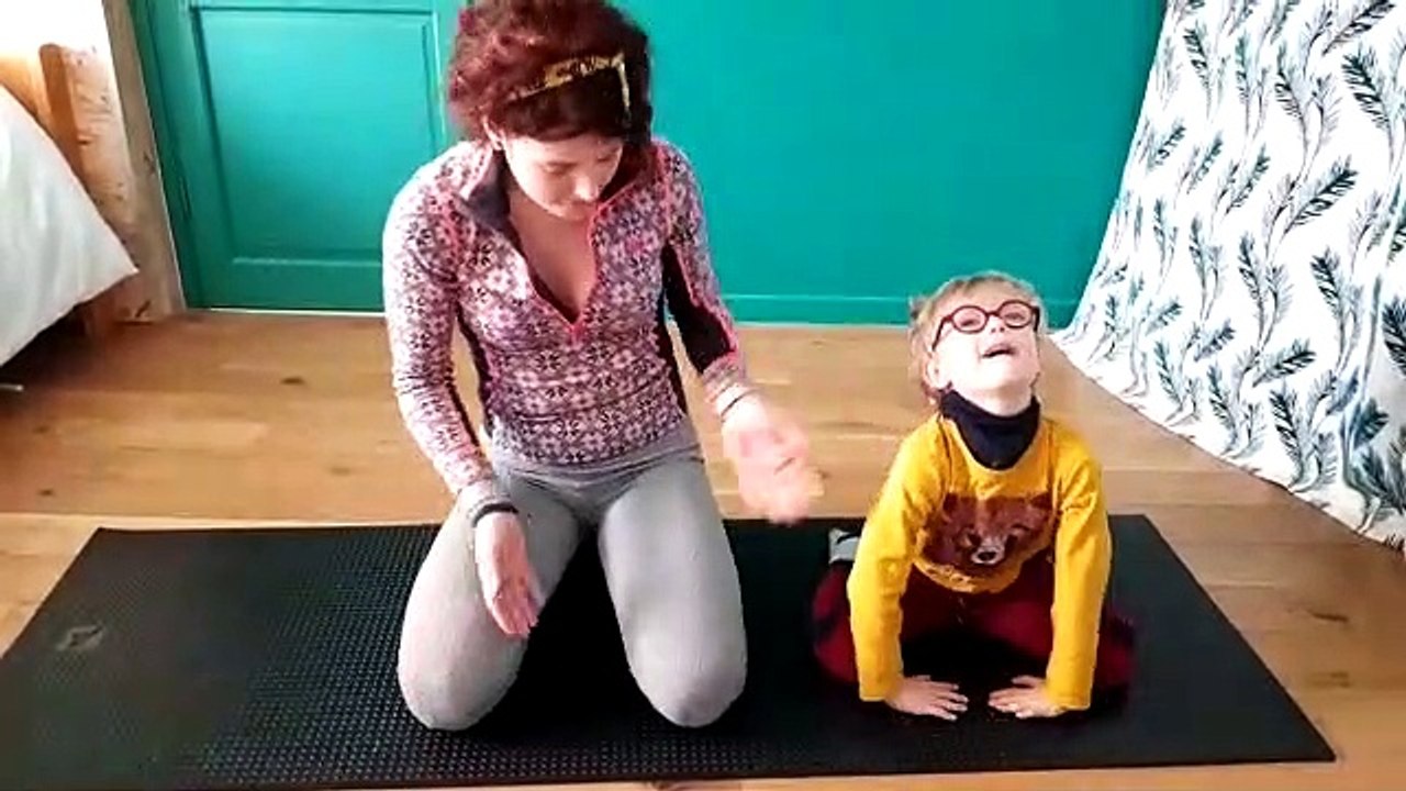 Initiation yoga en famille
