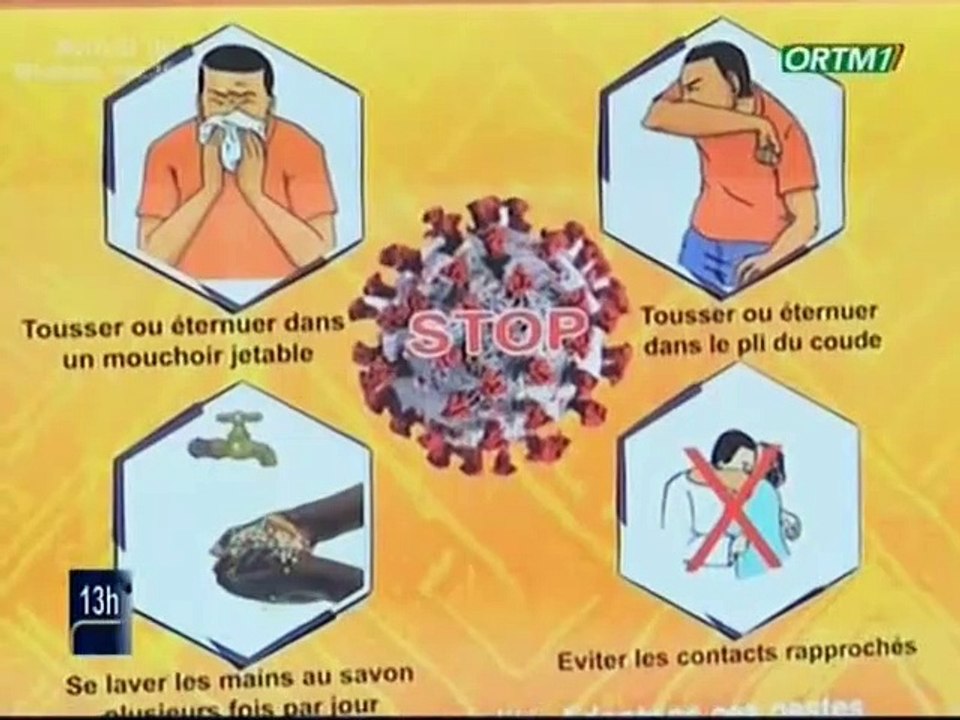 ORTM / Prévention du Covid 19 - Rencontre entre Le conseil national de la société civile du Mali et le ministre des reformes institutionnelles et des relations avec la société civile