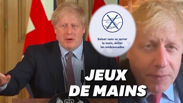 Avant d'être infecté au coronavirus, Johnson assurait serrer la main de tout le monde