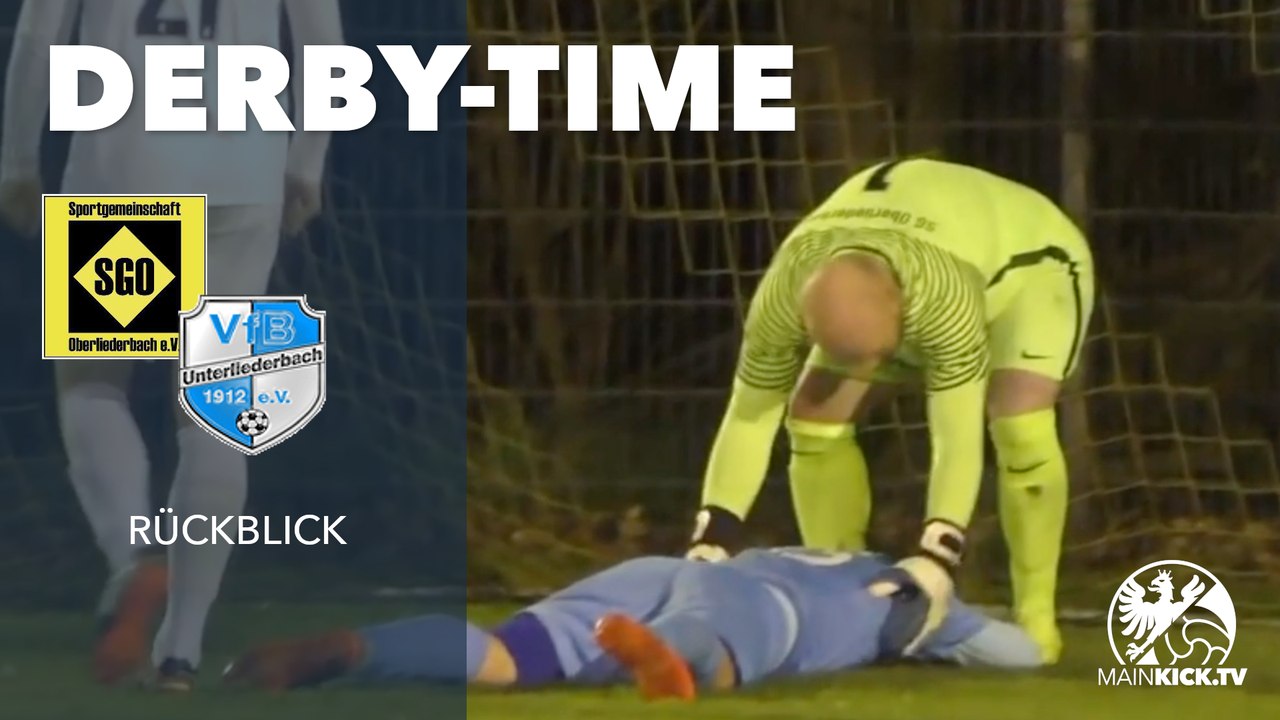 MAINKICK vor einem Jahr: Packendes Derby zwischen der SG Oberliederbach und dem VfB Unterliederbach