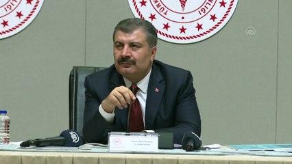 Sağlık Bakanı Koca: 'Yoğun bakım ünitelerinde yüzde 62-63 oranında bir doluluk var' - ANKARA