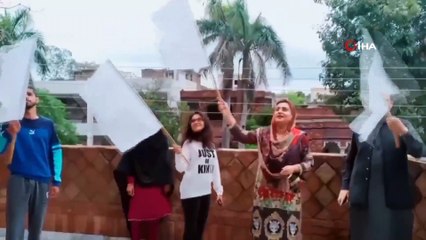 - Pakistan Halkından Sağlık Çalışanlarına Beyaz Bayraklı Destek