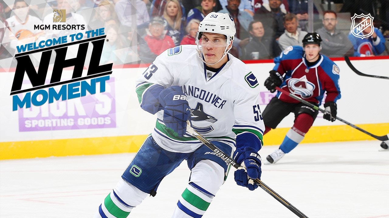Welcome to the NHL Moment: Bo Horvat