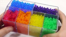 DIY Kids Learn Colors Soft Slime Jelly All Orbeez Case Colors Water Ball Toys For Kids