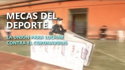 Mecas del deporte, la unión para luchar contra el coronavirus