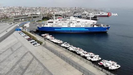 Yenikapı İskelesi'nde korona virüs sessizliği