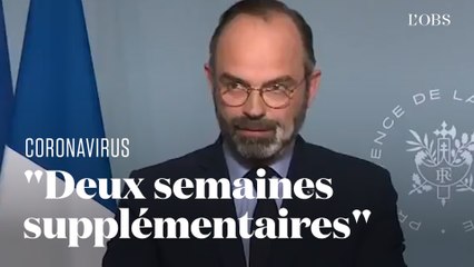 Edouard Philippe annonce la prolongation du confinement jusqu'au 15 avril