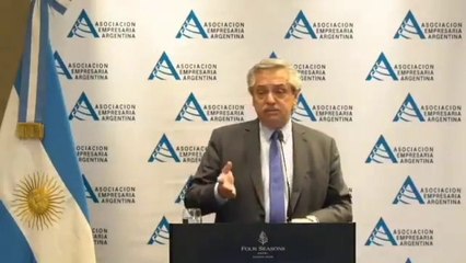 Alberto Fernández orgulloso de la Megamineria