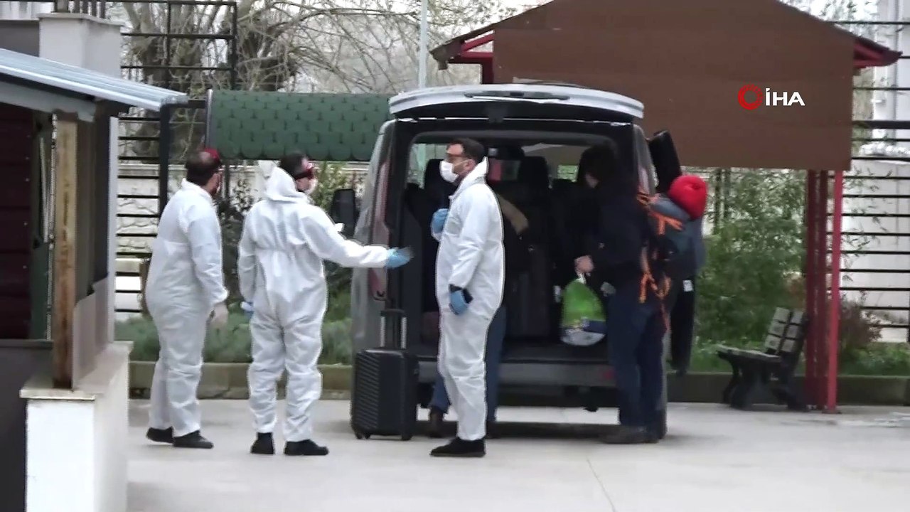 Yurt dışından gelenler Düzce’de yurtlara yerleştiriliyor