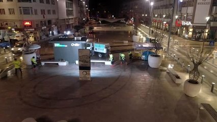 Ordu'da sokaklar dezenfekte ediliyor